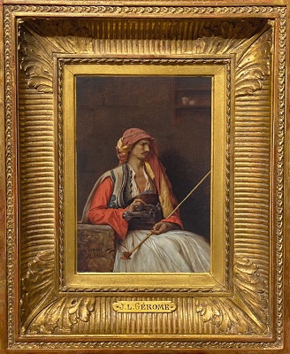 Jean-Leon Gerome - Seated Arnaut 400px